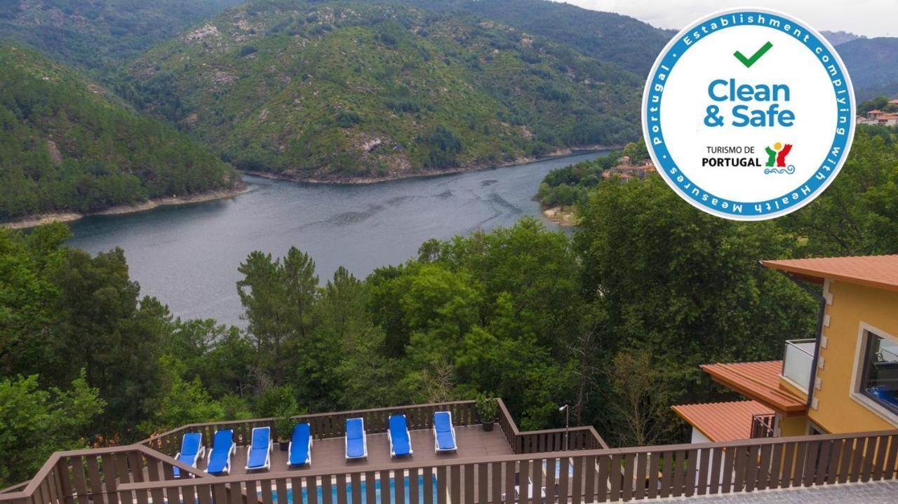 Casa Encosta Do Geres-Ferias No Geres Villa วีเอย์รา ดู มีโญ ภายนอก รูปภาพ